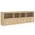 Dulap cu lumini LED, stejar sonoma, 202x37x67 cm GartenMobel Dekor