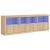 Dulap cu lumini LED, stejar sonoma, 202x37x67 cm GartenMobel Dekor