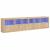 Dulap cu lumini LED, stejar sonoma, 283x37x67 cm GartenMobel Dekor