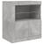 Dulap cu lumini LED, gri beton, 283x37x67 cm GartenMobel Dekor
