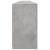 Dulap cu lumini LED, gri beton, 283x37x67 cm GartenMobel Dekor
