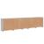 Dulap cu lumini LED, gri beton, 283x37x67 cm GartenMobel Dekor