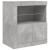 Servantă cu lumini LED, gri beton, 162x37x67 cm GartenMobel Dekor