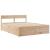 Pat cu sertare și saltea, 160x200 cm, lemn masiv pin GartenMobel Dekor