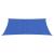 Pânză parasolar, albastru, 2,5x4 m, HDPE, 160 g/m² GartenMobel Dekor