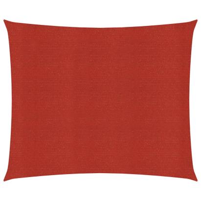 Pânză parasolar, roșu, 4,5x4,5 m, HDPE, 160 g/m² GartenMobel Dekor
