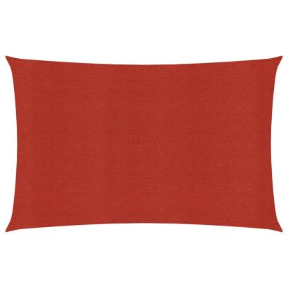 Pânză parasolar, roșu, 3,5x5 m, HDPE, 160 g/m² GartenMobel Dekor