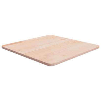 Blat de masă pătrat, 50x50x1,5 cm, lemn masiv stejar netratat GartenMobel Dekor