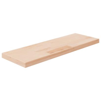 Poliță, 60x20x2,5 cm, lemn masiv de stejar netratat GartenMobel Dekor