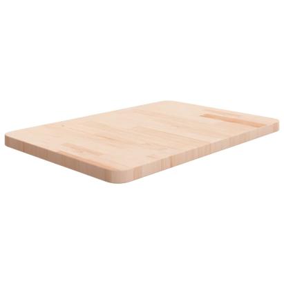 Blat de baie, 60x40x2,5 cm, lemn masiv netratat GartenMobel Dekor