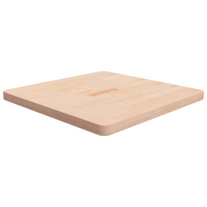 Blat de masă pătrat, 70x70x4 cm, lemn masiv stejar netratat GartenMobel Dekor