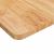 Blat de baie, maro deschis, 100x50x2,5 cm, lemn masiv tratat GartenMobel Dekor