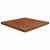Blat de masă pătrat maro închis 80x80x4 cm lemn stejar tratat GartenMobel Dekor