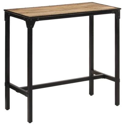 Masă de bar, 110x55x107 cm, lemn masiv de mango nefinisat GartenMobel Dekor