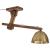 Lampă de tavan 25 W, alamă antichizată, 105x30x65-108 cm, E27 GartenMobel Dekor