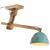 Lampă de tavan 25 W, albastru uzat, 105x30x65-108 cm, E27 GartenMobel Dekor