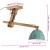 Lampă de tavan 25 W, albastru uzat, 105x30x65-108 cm, E27 GartenMobel Dekor