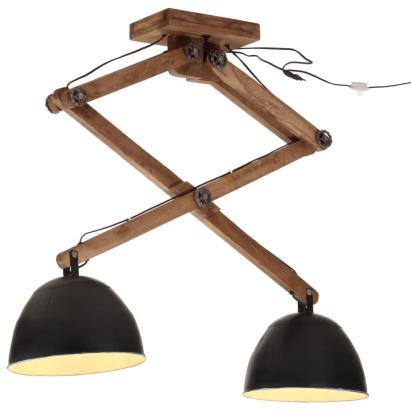 Lampă de tavan 25 W, negru, 29x18x85 cm, E27 GartenMobel Dekor