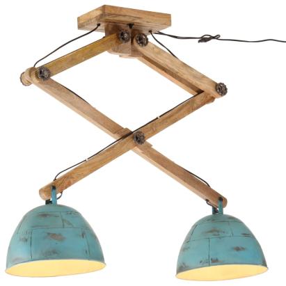 Lampă de tavan 25 W, albastru uzat, 29x18x85 cm, E27 GartenMobel Dekor