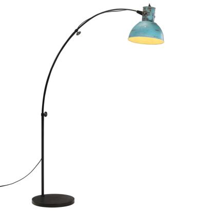 Lampă de podea, 25 W, albastru uzat, 150 cm, E27 GartenMobel Dekor