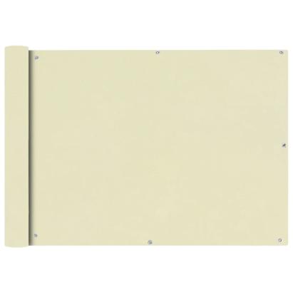 Prelată balcon, material textil oxford, 75 x 400 cm, crem GartenMobel Dekor