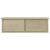 Raft de perete cu sertare, stejar sonoma, 60x26x18,5 cm GartenMobel Dekor