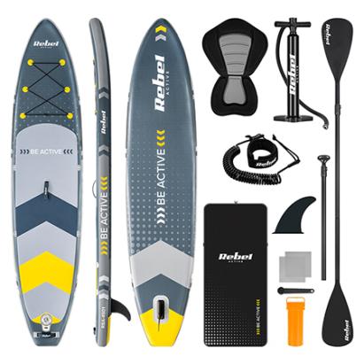 SET PLACA GONFLABILA STAND UP PADDLE SCAUN 350X80X15 CM EuroGoods Quality