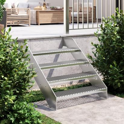 Treaptă tip grătar, 80x24x7 cm, oțel galvanizat GartenMobel Dekor