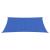 Pânză parasolar, albastru dreptunghiular 3x4,5 m HDPE 160 g/m² GartenMobel Dekor
