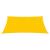 Pânză parasolar, galben, pătrat, 4x4 m HDPE, 160 g/m² GartenMobel Dekor