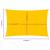 Pânză parasolar, galben dreptunghiular 5x6 m, HDPE, 160 g/m² GartenMobel Dekor