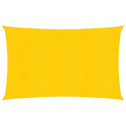 Pânză parasolar, galben dreptunghiular 5x7 m, HDPE, 160 g/m² GartenMobel Dekor