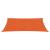Pânză parasolar, portocaliu dreptunghiular 3x5 m HDPE 160 g/m² GartenMobel Dekor
