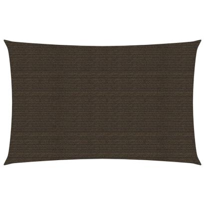 Pânză parasolar, maro, 3x5 m, HDPE, 160 g/m² GartenMobel Dekor