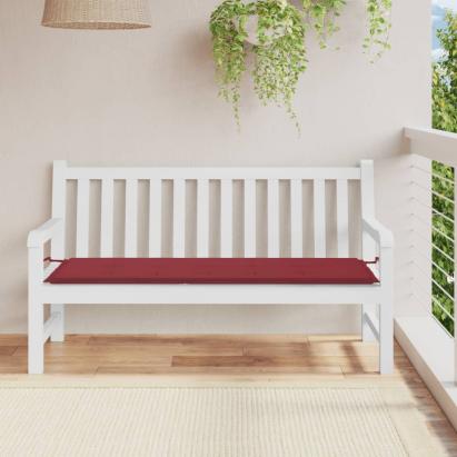 Pernă de bancă de grădină, roșu, 150x50x3 cm, textil oxford GartenMobel Dekor