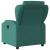 Fotoliu rabatabil electric, verde închis, material textil GartenMobel Dekor