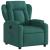 Fotoliu rabatabil electric, verde închis, material textil GartenMobel Dekor
