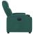 Fotoliu rabatabil electric, verde închis, material textil GartenMobel Dekor