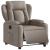 Fotoliu rabatabil electric, gri taupe, material textil GartenMobel Dekor
