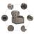 Fotoliu rabatabil electric, gri taupe, material textil GartenMobel Dekor