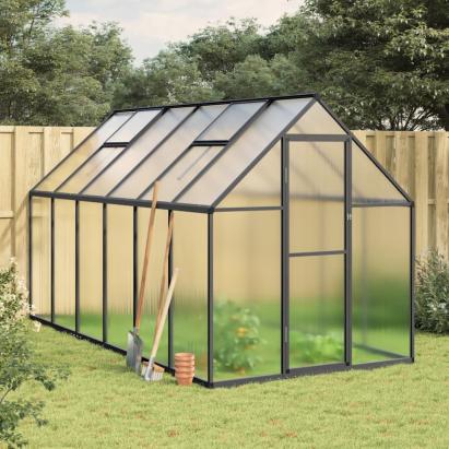 Sere cu cadru de bază, antracit, 334x169x195 cm, aluminiu GartenMobel Dekor