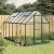 Sere cu cadru de bază, verde, 334x169x202 cm, aluminiu GartenMobel Dekor