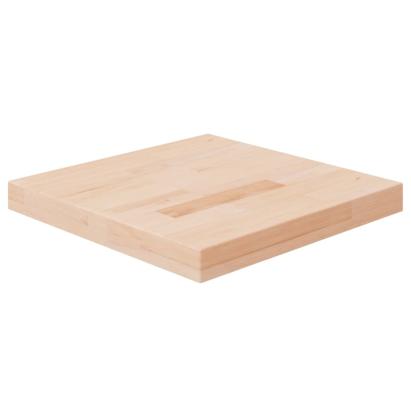 Blat de masă pătrat, 40x40x4 cm, lemn masiv stejar netratat GartenMobel Dekor