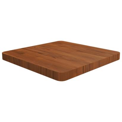 Blat de masă pătrat maro închis 50x50x4 cm lemn stejar tratat GartenMobel Dekor