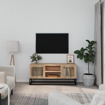 Comodă TV, 105x30x45 cm, lemn prelucrat & fier GartenMobel Dekor