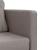 Canapea extensibilă 2 în 1, gri taupe, 112x174x55 cm, textil GartenMobel Dekor