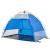 Cort camping 4 persoane albastru azur impermeabil setare rapidă GartenMobel Dekor