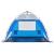 Cort camping 4 persoane albastru azur impermeabil setare rapidă GartenMobel Dekor