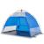 Cort camping 4 persoane albastru azur impermeabil setare rapidă GartenMobel Dekor
