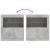 Servantă cu lumini LED, gri beton, 60,5x37x67 cm GartenMobel Dekor